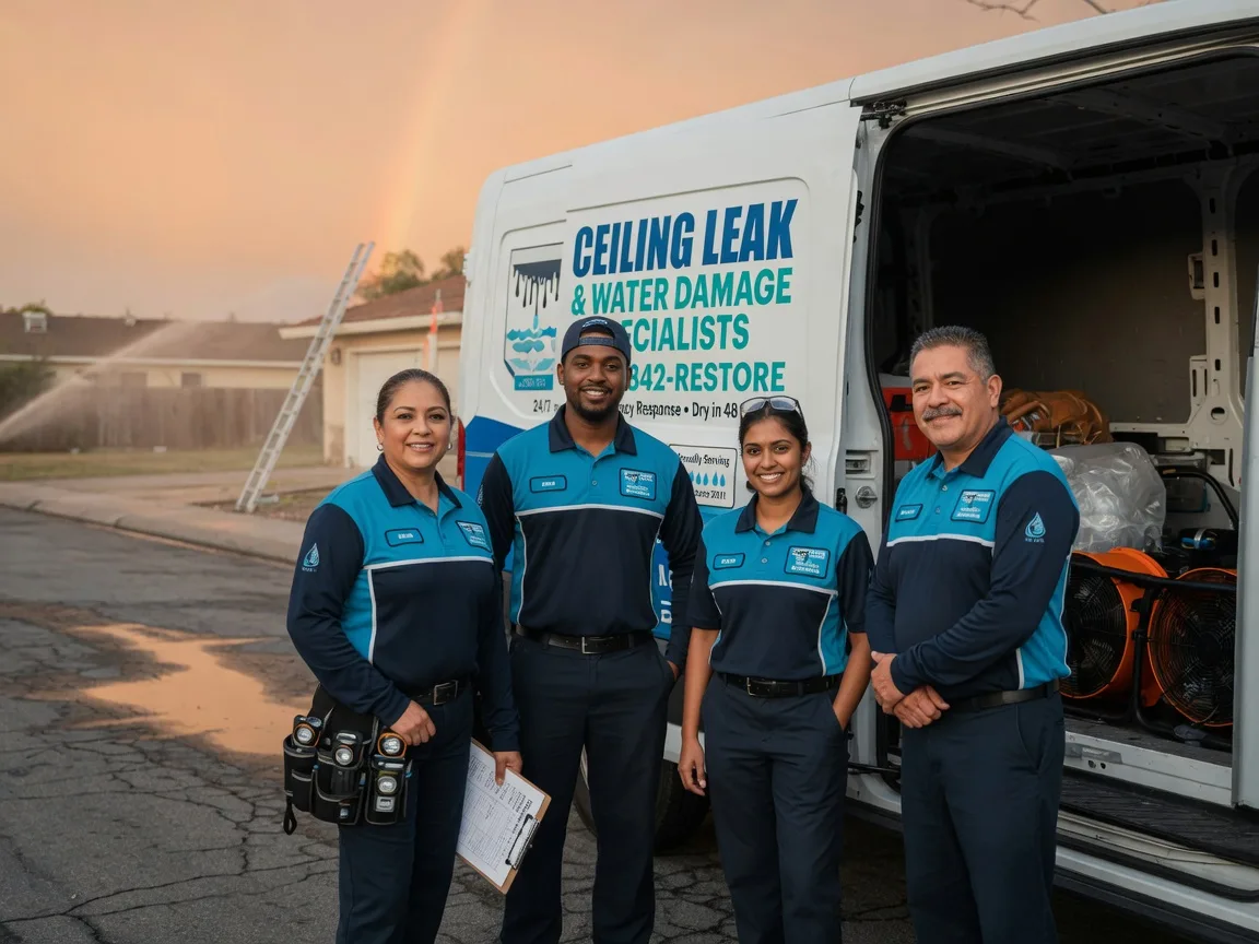 Ceiling Leak Cleanup company in Melcher Dallas, IA