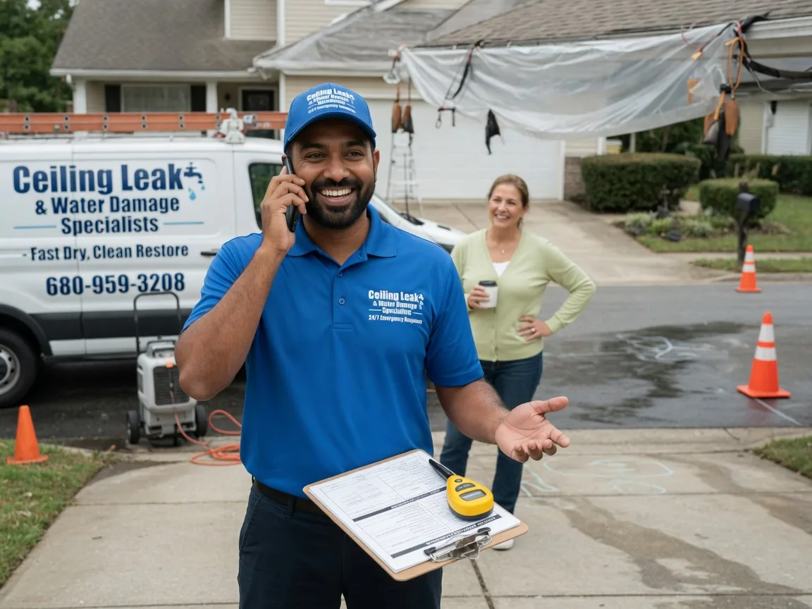 Ceiling Leak Cleanup Melcher Dallas, IA FAQs